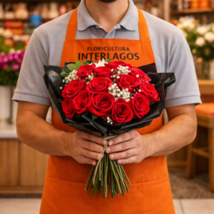 Rosas Vermelhas Médio