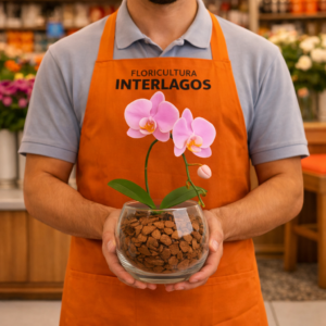 Orquídea no Aquário